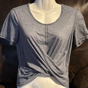 Lululemon Gray Women's Twist Front Top Size 2